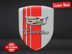 Cadillac Emblema Auto Limitato Stile Lusso Premium Alta Gamma